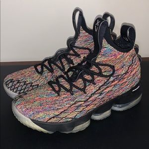 Lebron 15-Fruity Pebbles-Size8.5